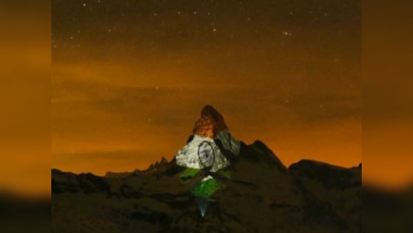Coronavirus Outbreak: Switzerland’s Matterhorn peak lights up with Indian flag in show of solidarity; Narendra Modi shares pic