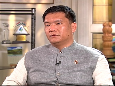 Pema Khandu says his tweet claiming lockdown will end on 15 April was 'lapse' on part of officer with limited knowledge of Hindi Pema Khandu says his tweet claiming lockdown will end on 15 April was 'lapse' on part of officer with limited knowledge of Hindi