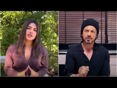 SRK, Priyanka Chopra honour frontline workers, talk about global impact of coronavirus during One World virtual concert SRK, Priyanka Chopra honour frontline workers, talk about global impact of coronavirus during One World virtual concert