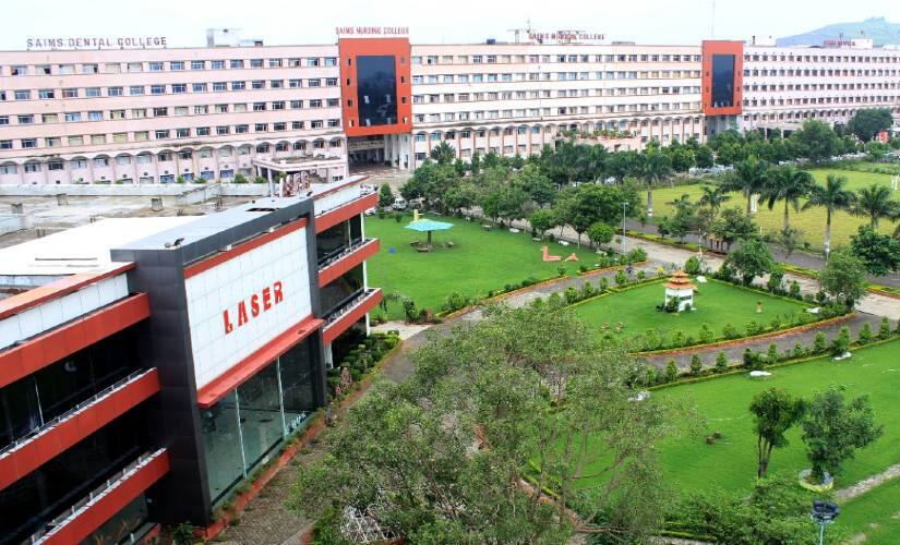 The Sri Aurobindo Institute of Medical Science (SAIMS) at Indore has been at the frontline against COVID-19 in the city with 500 beds. Debobrat Ghose/Firstpost