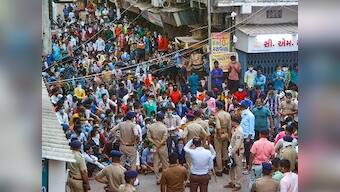 Migrant workers stage protest in Surat for second time, demand to be sent home; situation under control, says police