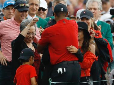 One year on: Tiger Woods' last Masters win, his 15th major, as much about family as a green jacket One year on: Tiger Woods' last Masters win, his 15th major, as much about family as a green jacket