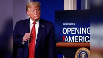 Donald Trump claims his remarks on injecting disinfectants to fight coronavirus were 'sarcastic' after medical experts raise alarm