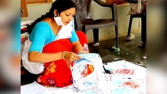 Coronavirus Outbreak: In Assam, masks made out of Gamusa become a trendy, convenient way to fight off COVID-19 threat