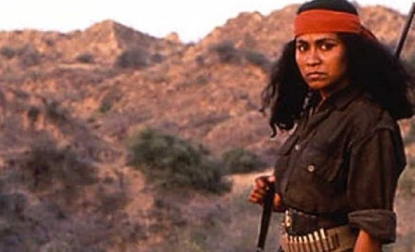 Seema Biswas in a still from Bandit Queen
