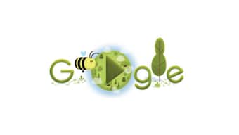 Earth Day 2020: Today's Google doodle is a never-ending game that honours the mighty bee and its power of pollination