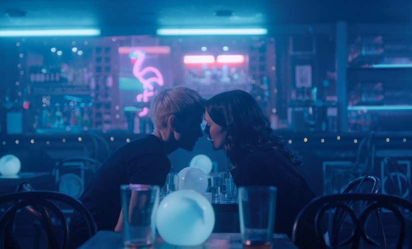 Mae Martin and Charlotte Ritchie in a still from Feel Good. Image from Twitter