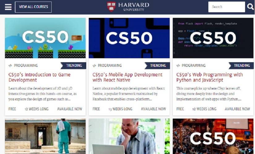 Harvard University Offers 67 Online Courses For Free To Help
