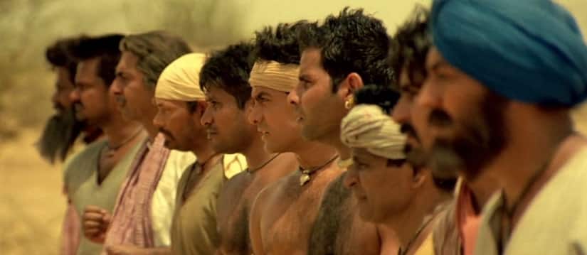A still from Lagaan