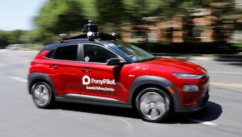 Self-driving cars, trucks, and robots get in on the delivery scene amid COVID-19