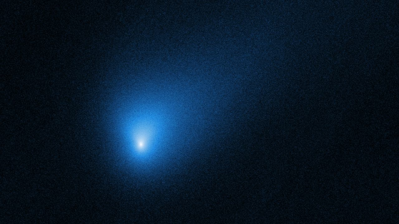  2I/Borisov comes from outside our solar system and is thought to be a comet. Image credit: NASA
