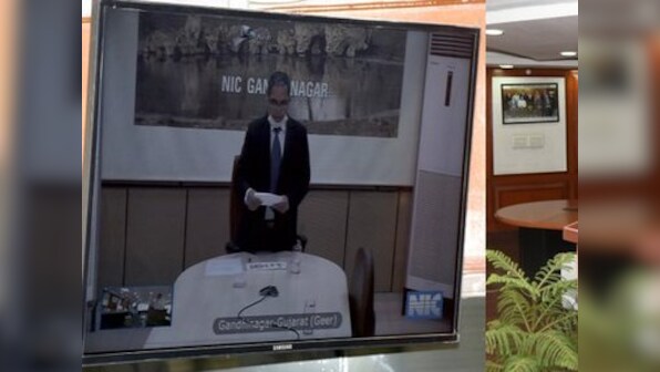 Suresh N Patel, ex-CEO of Andhra Bank, takes oath as vigilance commissioner via video conferencing due to coronavirus lockdown
