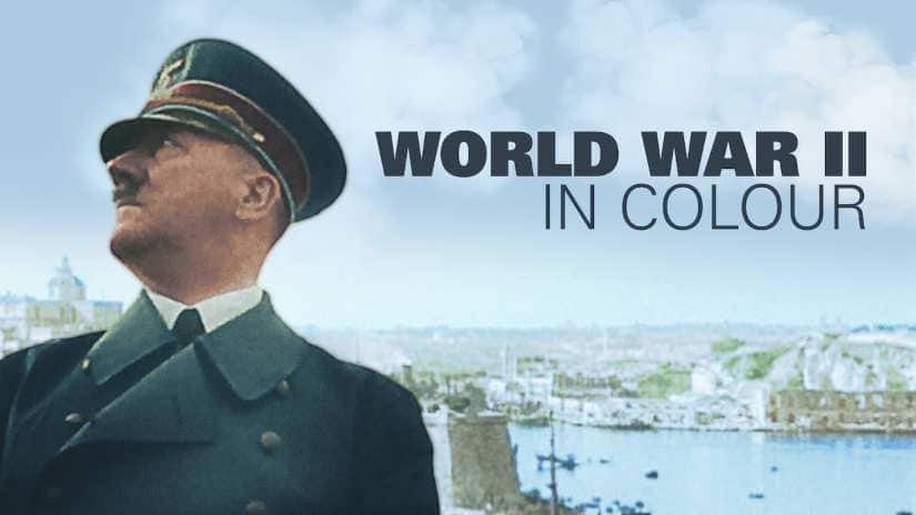 World War 2 in Colour. Image from Twitter