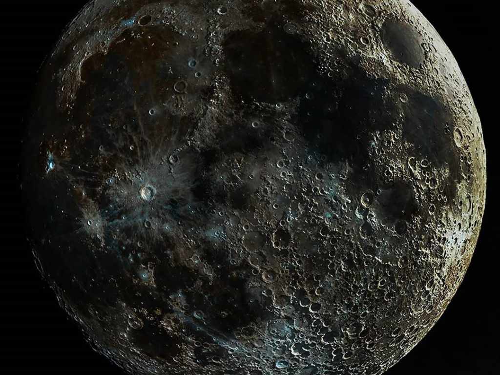 The Lunar terminator image that was released by Andrew McCarthy. Image credit: Instagram.