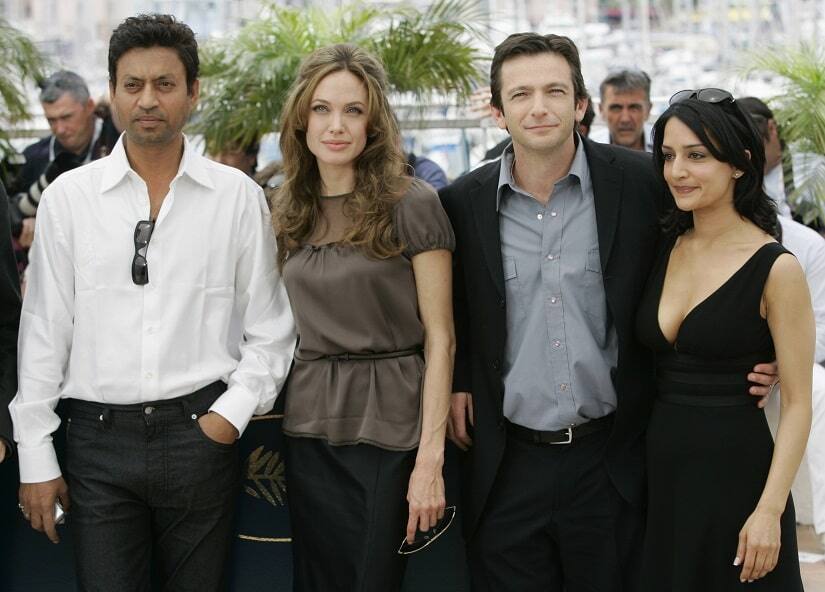 During a photocall for the film A Mighty Heart, at the 60th International film festival in Cannes. AP Photo