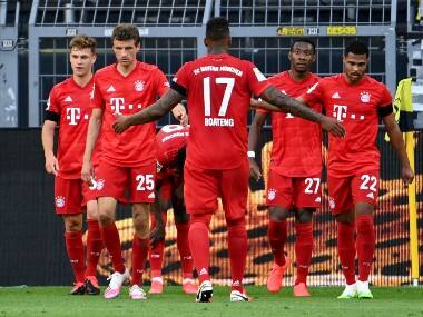 Bayern Munich in action during the Bundesliga. AP
