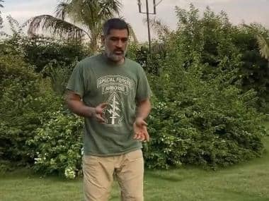 File image of MS Dhoni. Image credit: Twitter/@cricketwallah