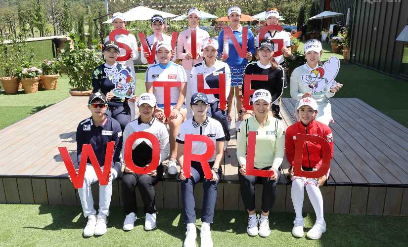 Golf gingerly returns to courses but the best competition comes from South Korea women at $2.5 million LPGA event Golf gingerly returns to courses but the best competition comes from South Korea women at $2.5 million LPGA event