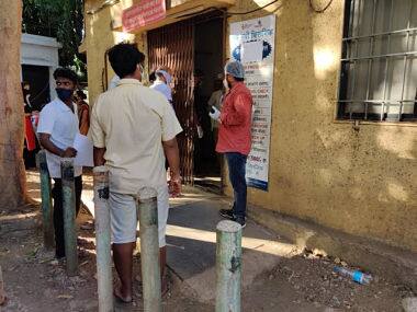 A clinic in Kurla offering medical certificates for migrant workers. Firstpost/Parth MN