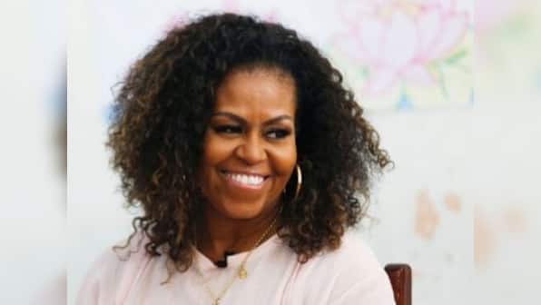 Michelle Obama's documentary Becoming keenly captures her book tour, and the steely will to own one's story