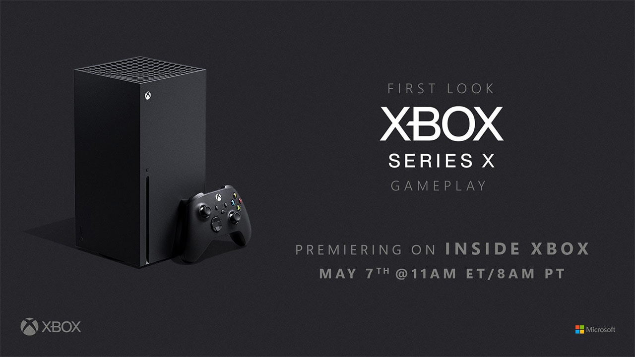 Microsoft will show off the power of the Series X console on 7 May.