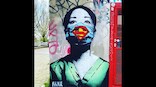 Amidst the global coronavirus pandemic, street artists, muralists pay tribute to frontline workers, healthcare professionals