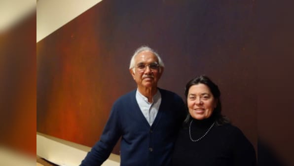 Natvar Bhavsar wants to paint for 1,000 years: 'People are always trying to tell a story... I have taken it out of art completely'
