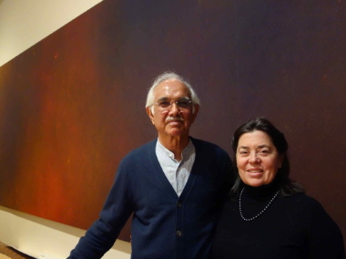 Natvar Bhavsar wants to paint for 1,000 years: 'People are always trying to tell a story... I have taken it out of art completely' Natvar Bhavsar wants to paint for 1,000 years: 'People are always trying to tell a story... I have taken it out of art completely'