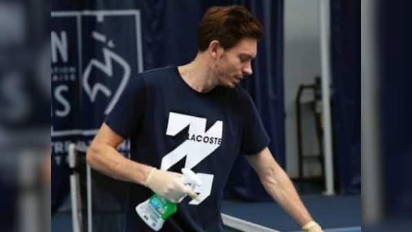 Coronavirus Outbreak: French tennis players gingerly return to courts with an eye on safety concerns