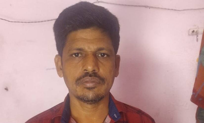 Harihar Pradhan, a resident of Brahmagiri in Puri, Odisha, was working at a textile factory in Surat before the lockdown was announced. Image courtesy: Sudarshan Chhotoray