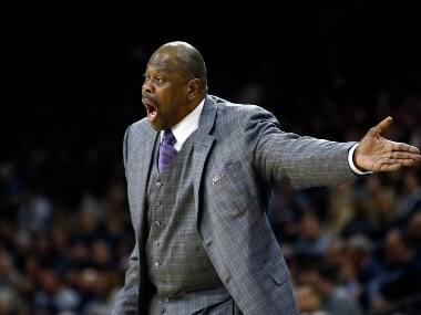 Patrick Ewing is currently the coach of Georgetown University men's basketball team. AP