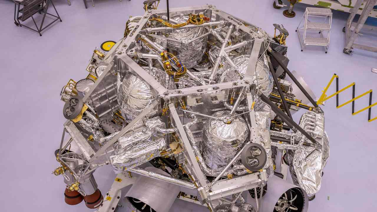 Perseverance rover mission: NASA begins placement of components into the configuration for launch Perseverance rover mission: NASA begins placement of components into the configuration for launch