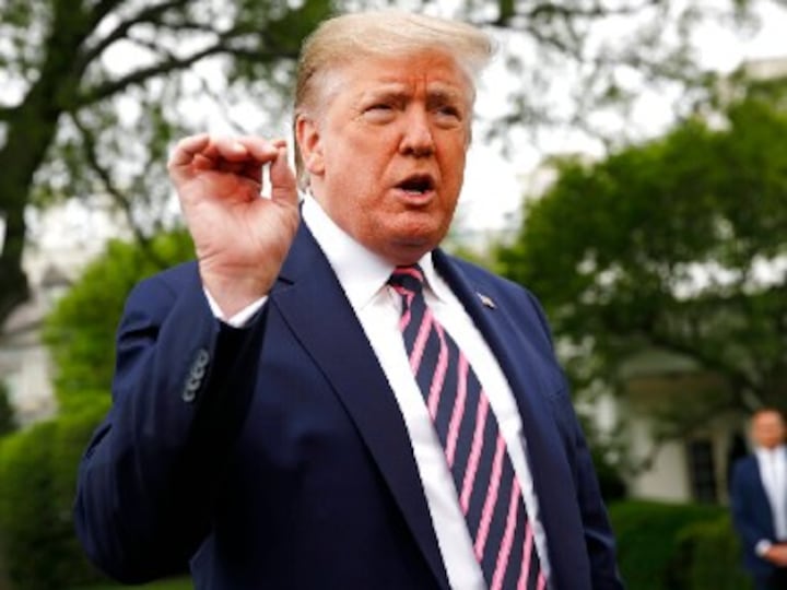 Donald Trump defends use of anti-malaria drug hydroxychloroquine as 'line of defence' against coronavirus
