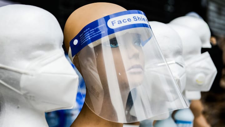 Controlling spread of coronavirus: You're getting used to wearing masks, will you wear a face shield?