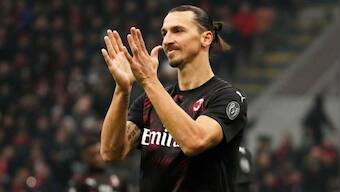 Serie A: AC Milan striker Zlatan Ibrahimovic injures calf in training ahead of league's resumption