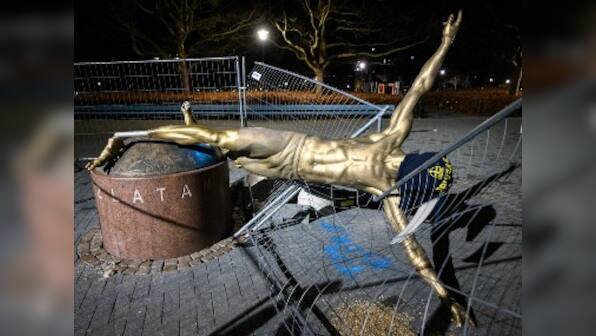 Zlatan Ibrahimovic’s statue to stay in Malmo, confirm city authorities with final call on location yet to be taken