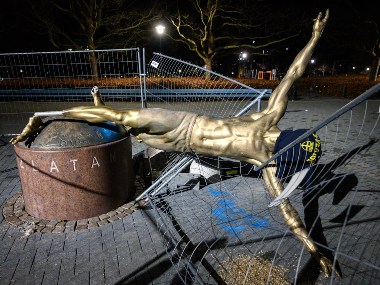 City of Malmo to move Swedish football star Zlatan Ibrahimovic's statue after repeated acts of vandalism City of Malmo to move Swedish football star Zlatan Ibrahimovic's statue after repeated acts of vandalism