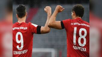 Bundesliga: Bayern Munich avoid slight hiccup to thrash Eintracht Frankfurt 5-2, stay four points clear of Dortmund