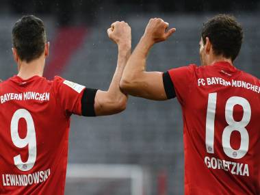 Bundesliga: Bayern Munich avoid slight hiccup to thrash Eintracht Frankfurt 5-2, stay four points clear of Dortmund Bundesliga: Bayern Munich avoid slight hiccup to thrash Eintracht Frankfurt 5-2, stay four points clear of Dortmund