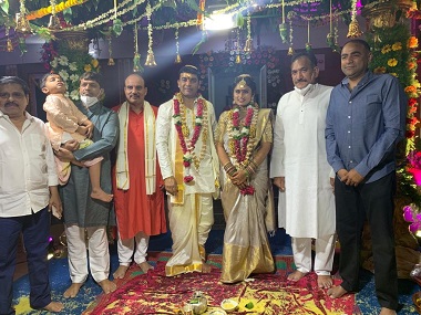 Film producer Dil Raju marries in a low-key ceremony at Nizamabad: 'Time for me to turn over a new leaf' Film producer Dil Raju marries in a low-key ceremony at Nizamabad: 'Time for me to turn over a new leaf'