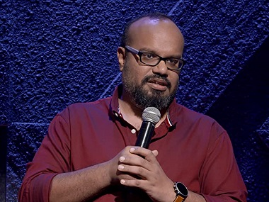 Mr Family Man: Praveen Kumar's comedy show is uncompelling, except for a short burst of multilingual wordplay Mr Family Man: Praveen Kumar's comedy show is uncompelling, except for a short burst of multilingual wordplay
