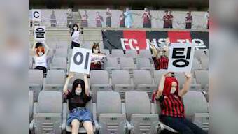 South Korean football club FC Seoul apologise for using sex dolls instead of mannequins to fill empty stadium seats