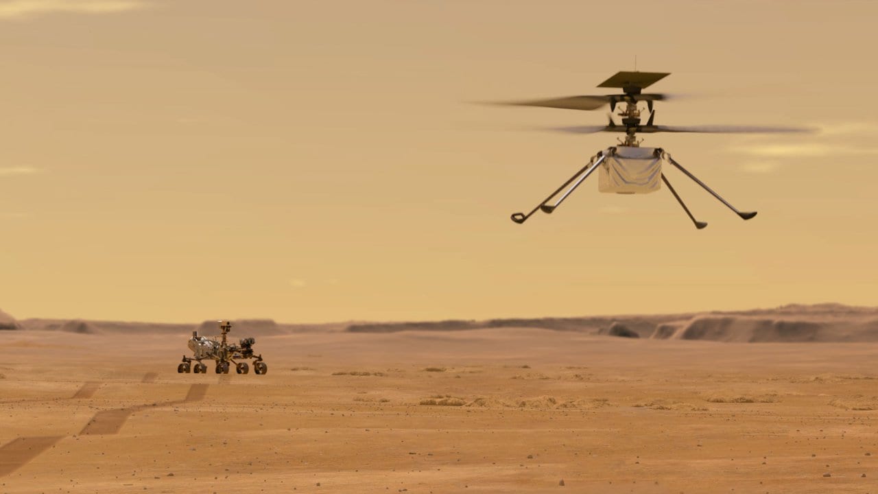 ingenuity drone mars