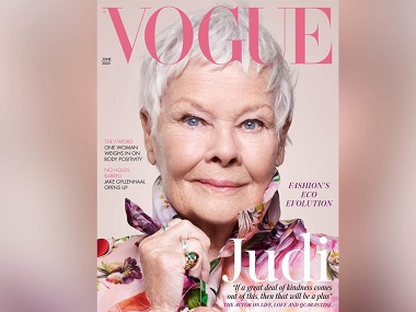 Judi Dench, 85, becomes oldest ever British Vogue cover star, veteran actor says she likes 'nothing about her age' Judi Dench, 85, becomes oldest ever British Vogue cover star, veteran actor says she likes 'nothing about her age'