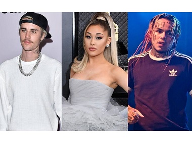 Ariana Grande, Justin Bieber respond to rapper Tekashi's accusations of buying out Billboard No 1 spot Ariana Grande, Justin Bieber respond to rapper Tekashi's accusations of buying out Billboard No 1 spot
