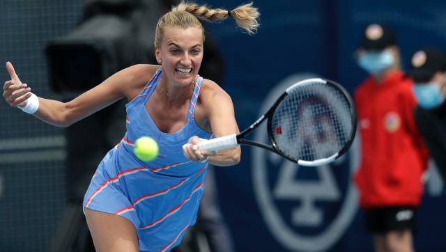 Petra Kvitova, dressed in gear designed for Roland Garros, wins all-Czech crown on return to action Petra Kvitova, dressed in gear designed for Roland Garros, wins all-Czech crown on return to action