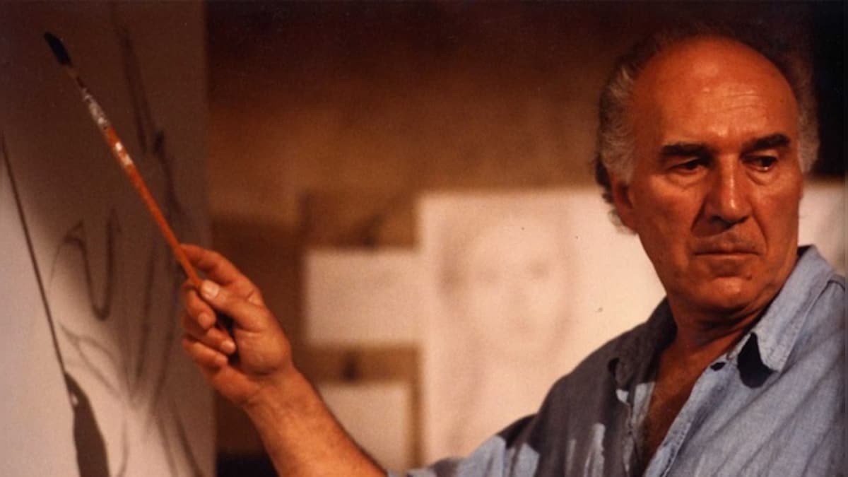 The late Michel Piccoli in the role of his lifetime, as an artist in Jacques Rivette's 1991 masterpiece La Belle Noiseuse