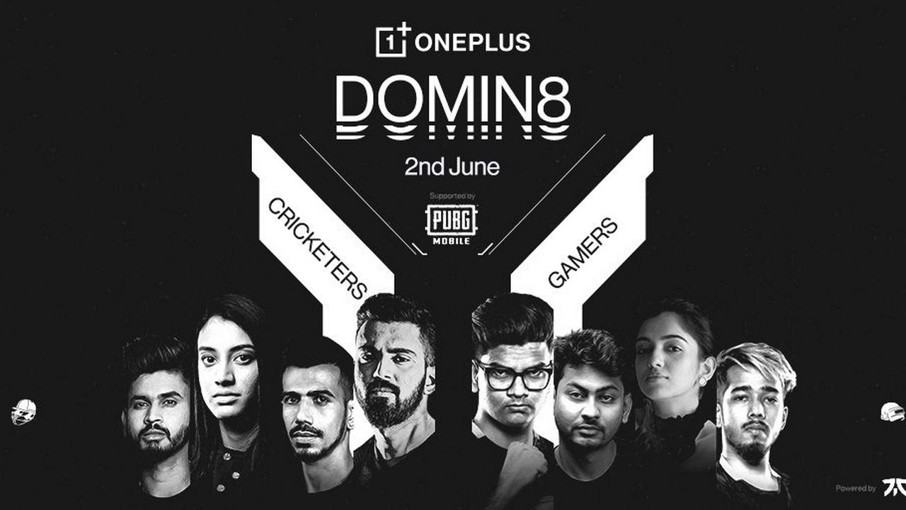 OnePlus Domin8 PUBG Mobile Tournament with cricketers and Pro-Gamers to take place on 2 June OnePlus Domin8 PUBG Mobile Tournament with cricketers and Pro-Gamers to take place on 2 June