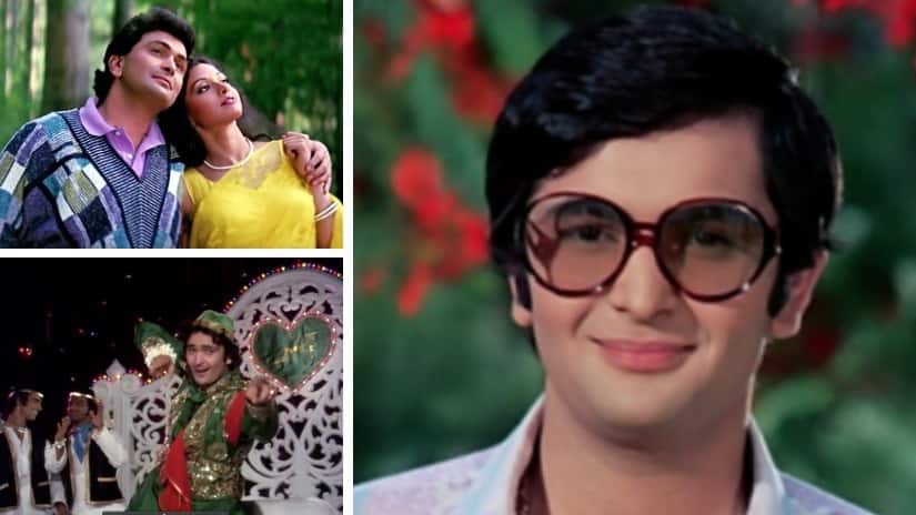 From the oversized goggles in Bobby to the silver jumpsuit of Karz and the infamous sweaters in Chandni — Rishi Kapoor carried his screen costumes with a rare kind of dazzle