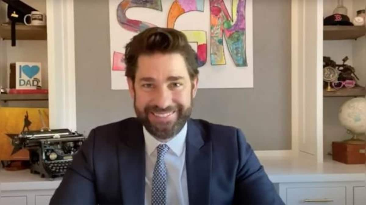 John Krasinski defends decision to sell YouTube series Some Good News after criticism from fans